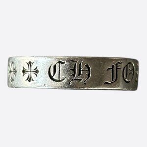 Chrome Hearts Silver Forever Ring